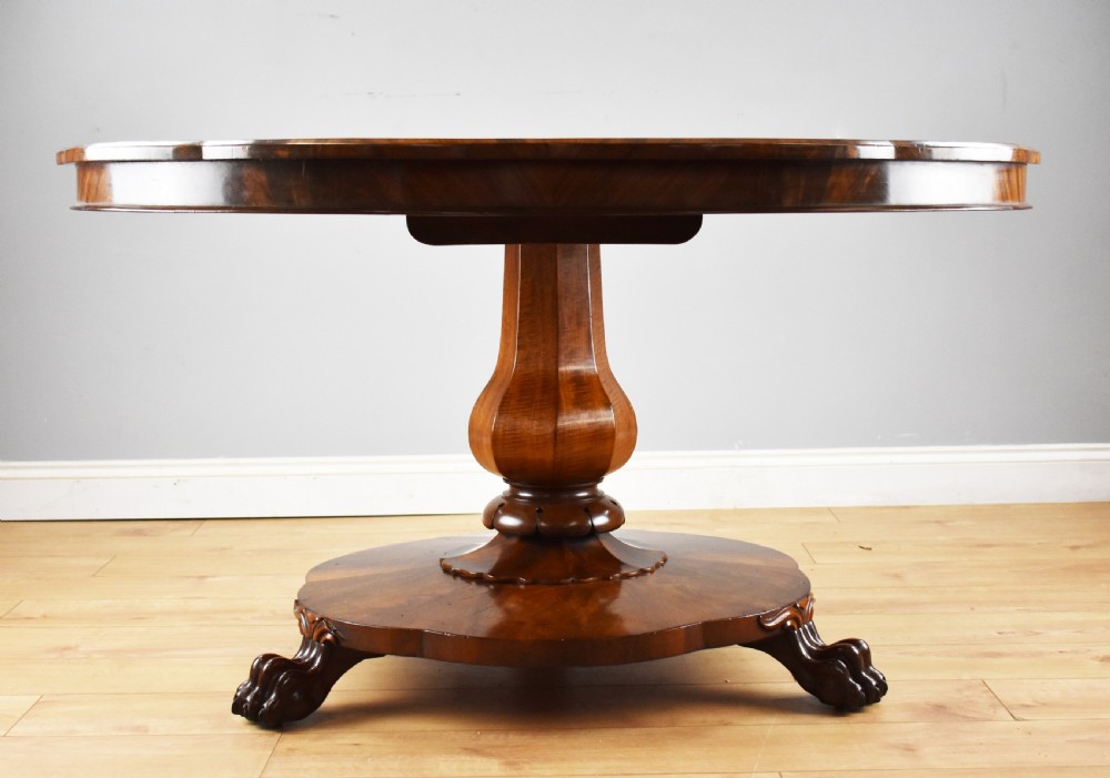 Victorian Flame Mahogany Breakfast Table View IV