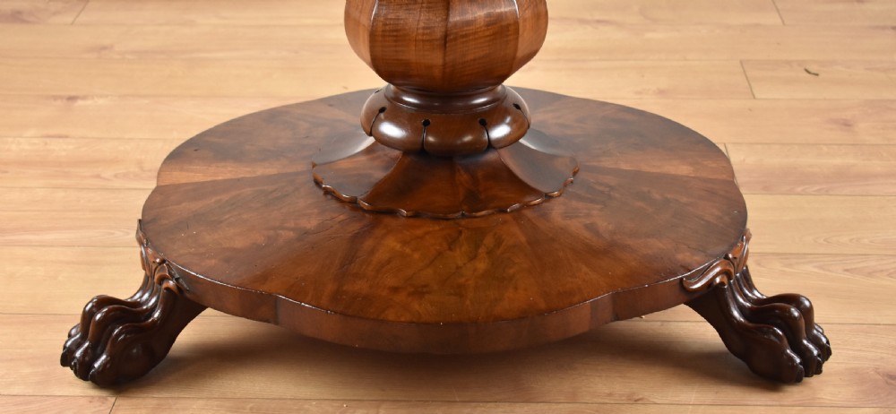 Victorian Flame Mahogany Breakfast Table View VI
