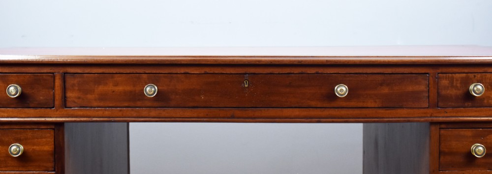 Victorian Mahogany Partners Desk by  View IV