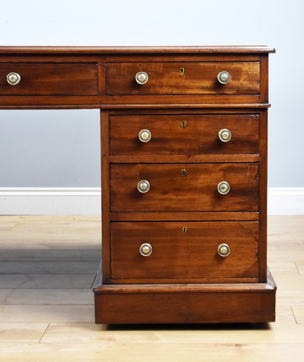 Victorian Mahogany Partners Desk by  View V