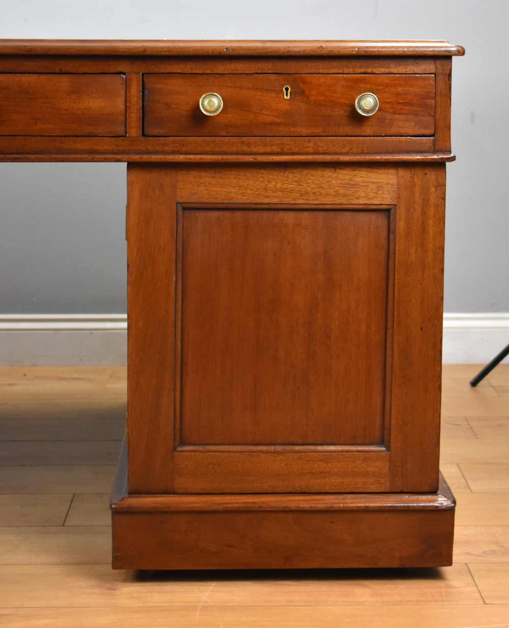 Victorian Mahogany Partners Desk by  View X