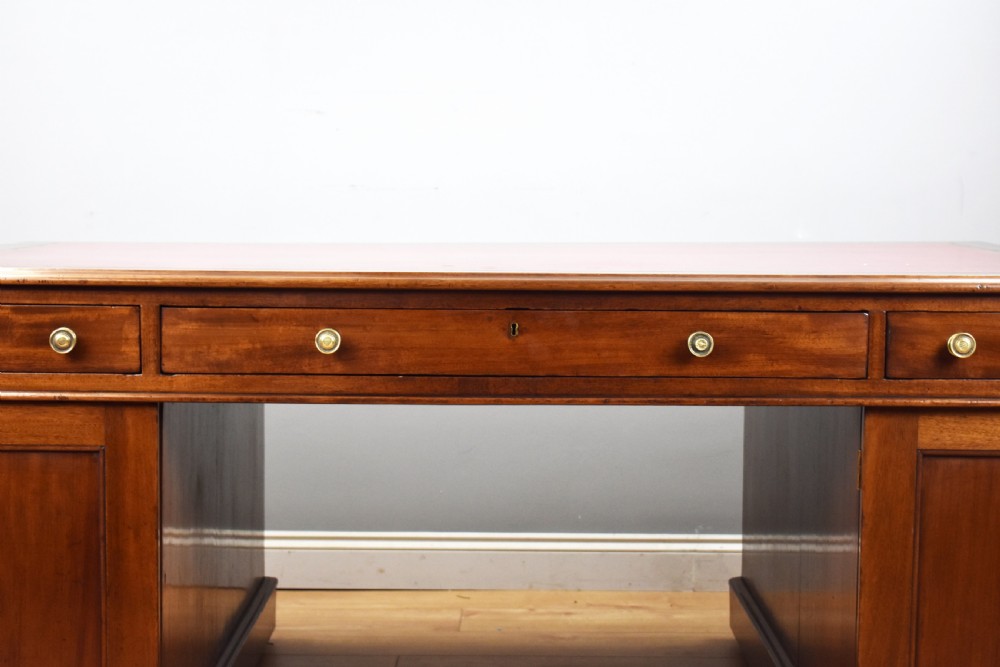 Victorian Mahogany Partners Desk by  View XI