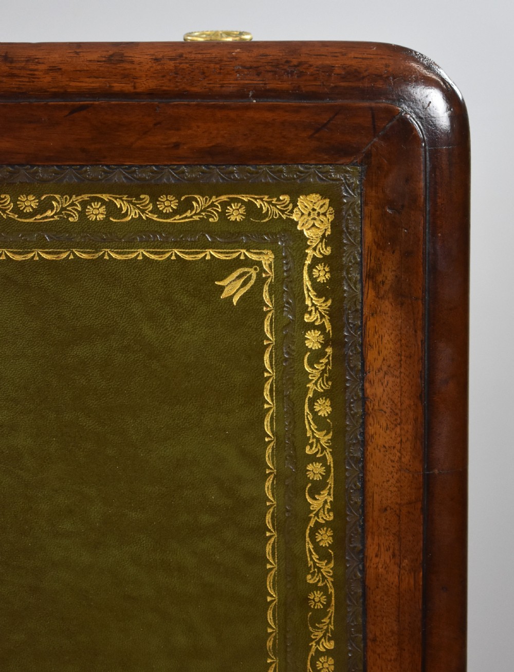 Victorian Mahogany Pedestal Desk View XI