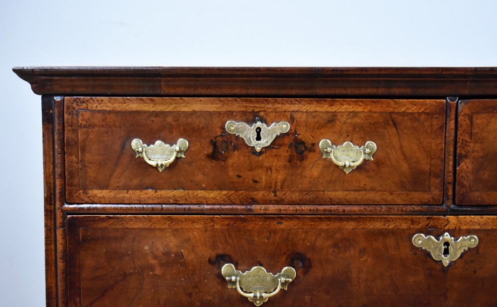 George III Walnut Chest of Drawers View X