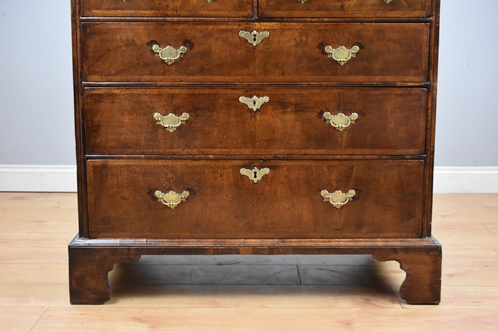 George III Walnut Chest of Drawers View XI