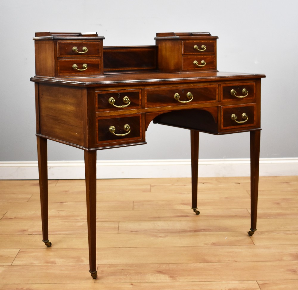 Edwardian Mahogany Writing Table