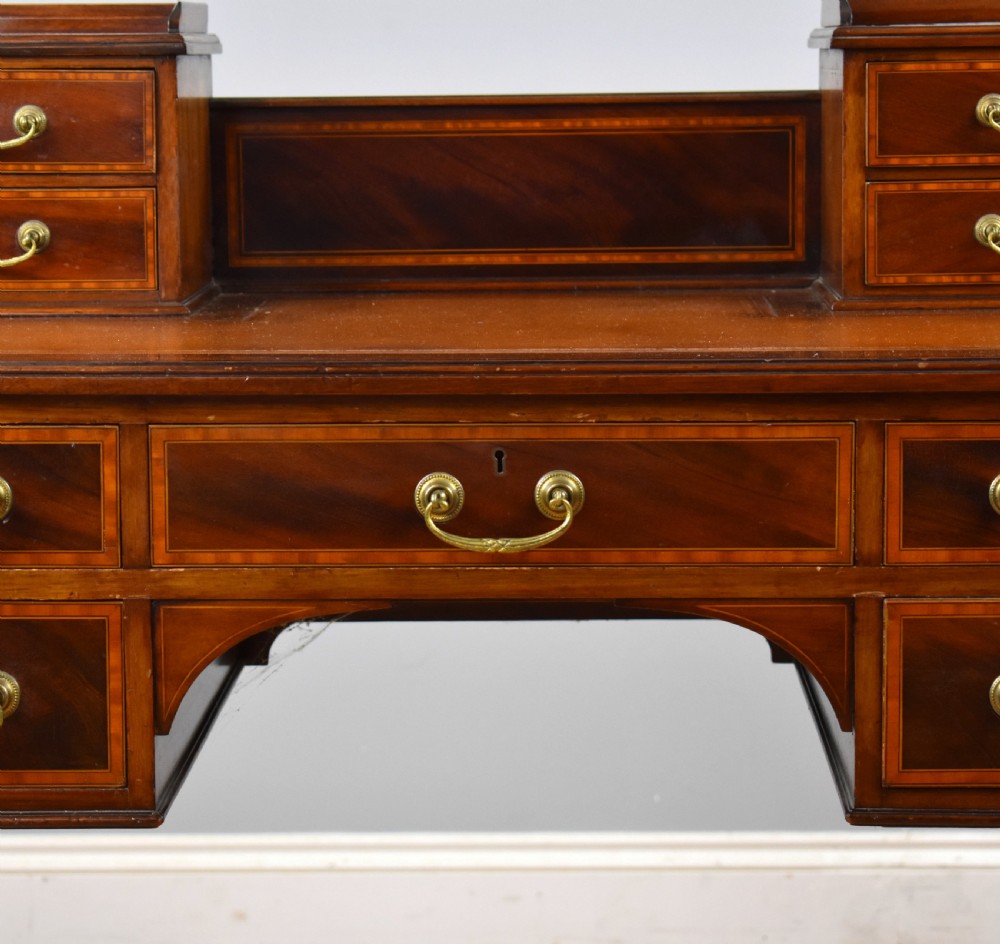Edwardian Mahogany Writing Table View IV