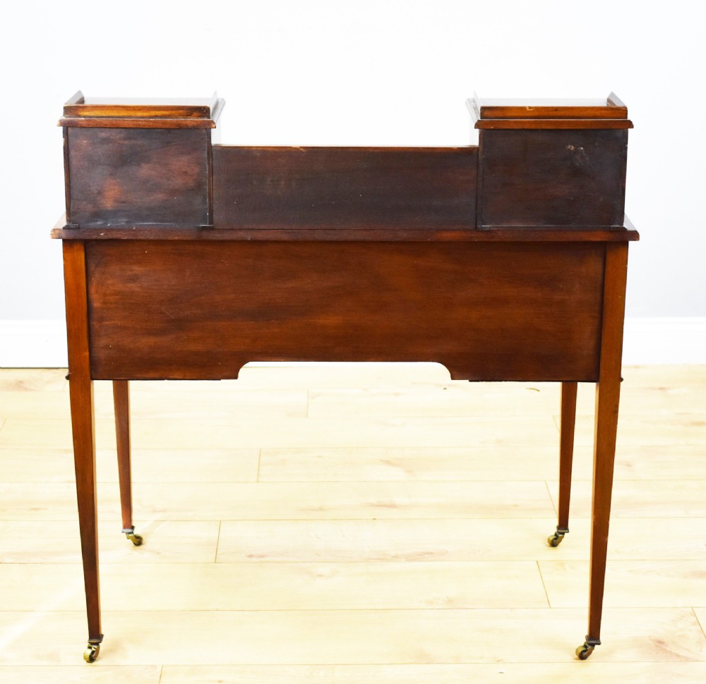 Edwardian Mahogany Writing Table View VII