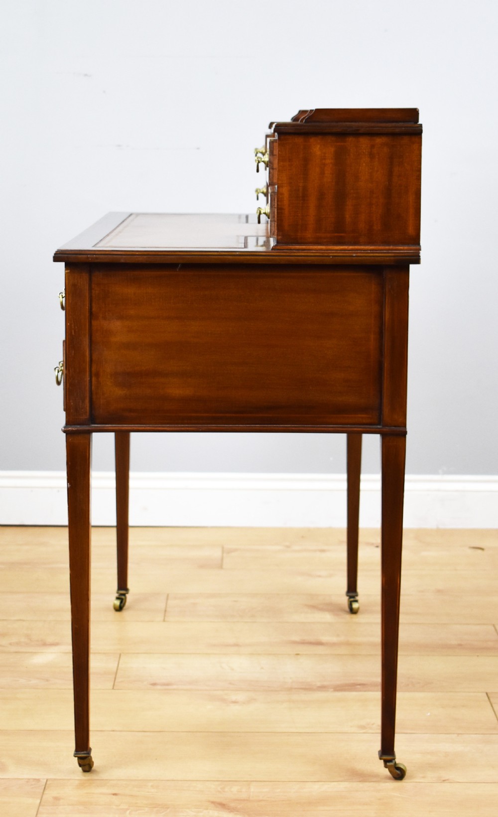 Edwardian Mahogany Writing Table View VIII