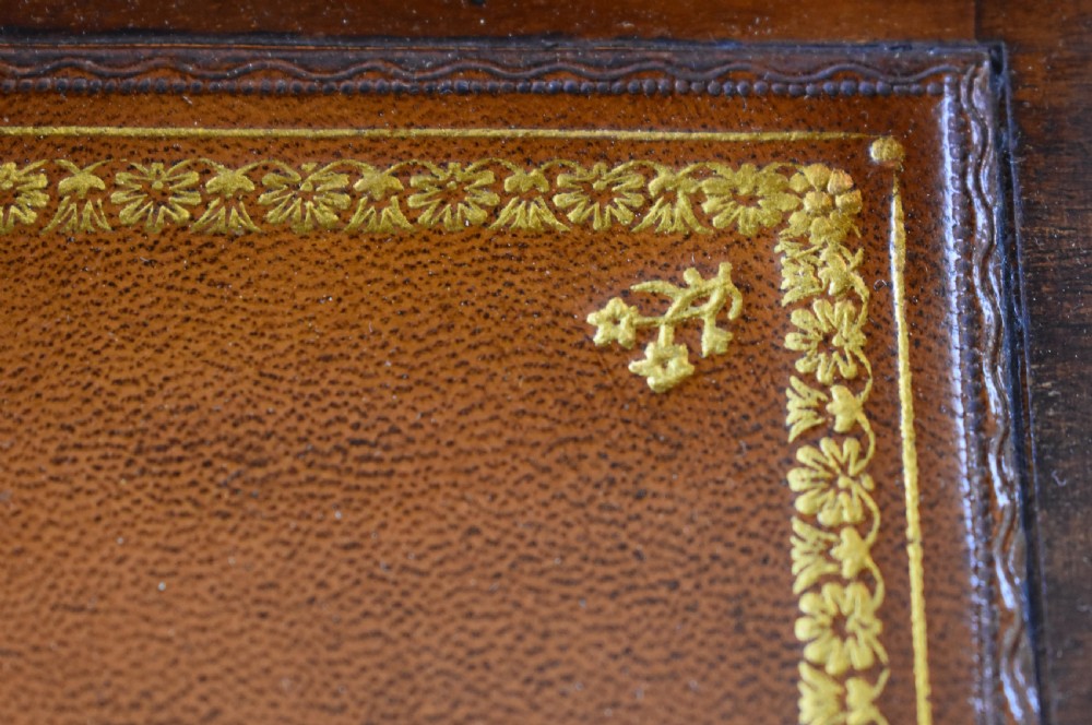 Edwardian Mahogany Writing Table View X