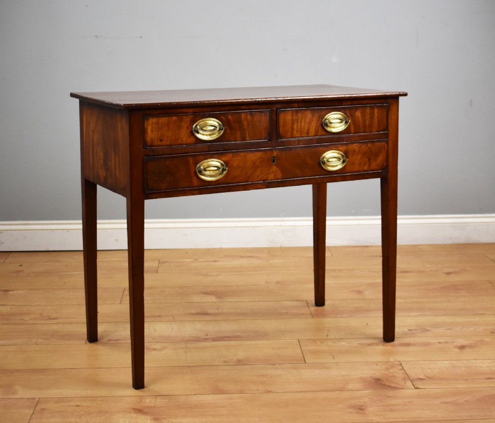George III Mahogany Lowboy