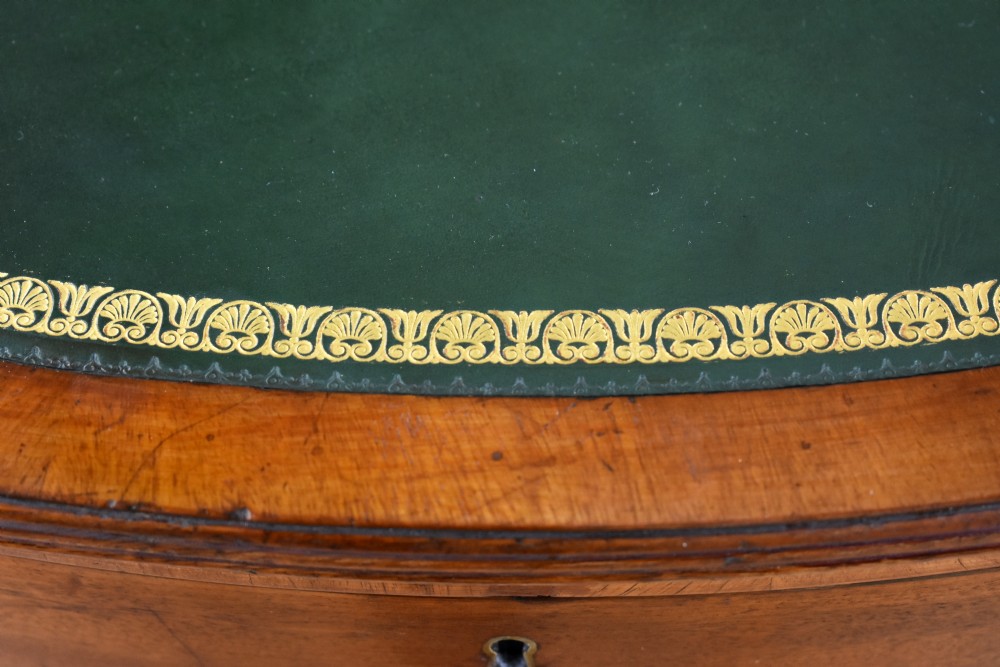Regency Mahogany Drum Table View VII