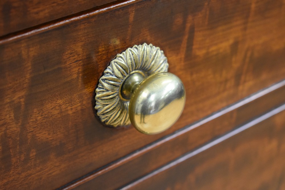 George III Mahogany Secretaire Bookcase View IX
