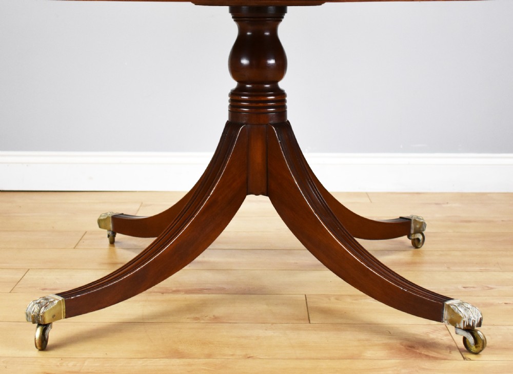 Edwardian Mahogany Drum Table View III