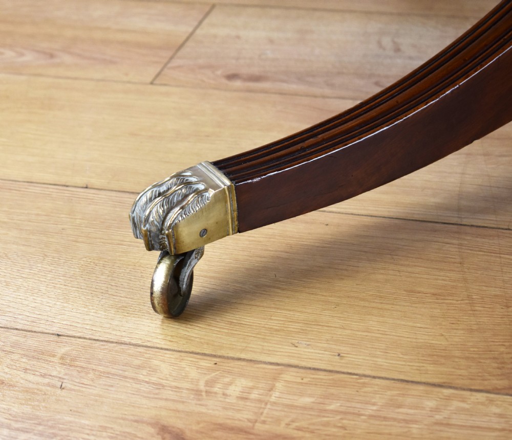 Edwardian Mahogany Drum Table View VI