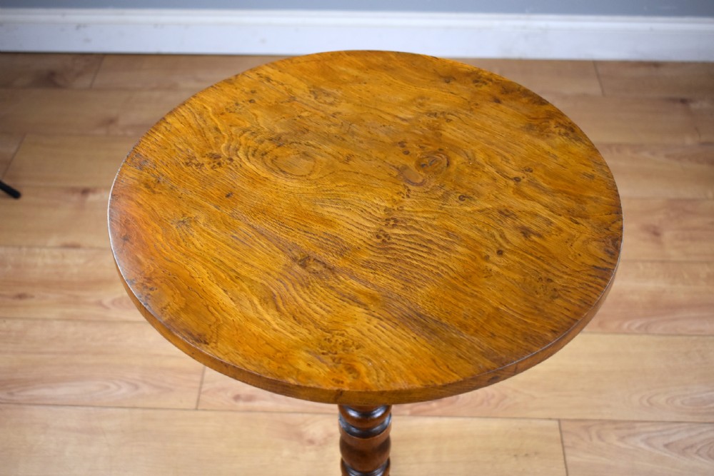 Early Victorian Elm Occasional Table View V