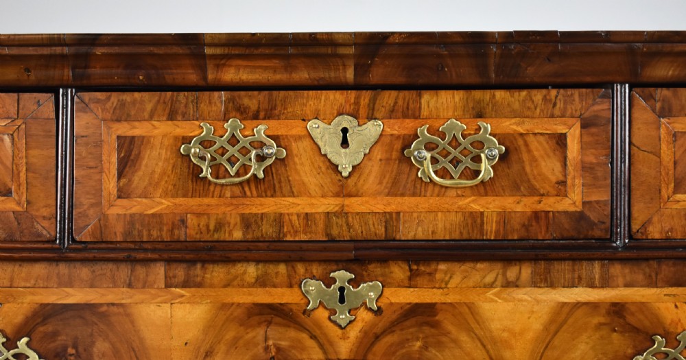 Queen Anne Walnut Chest on Stand View V