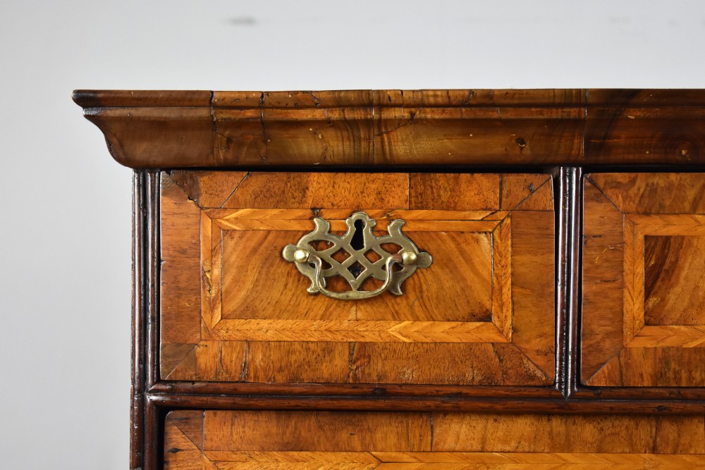 Queen Anne Walnut Chest on Stand View X