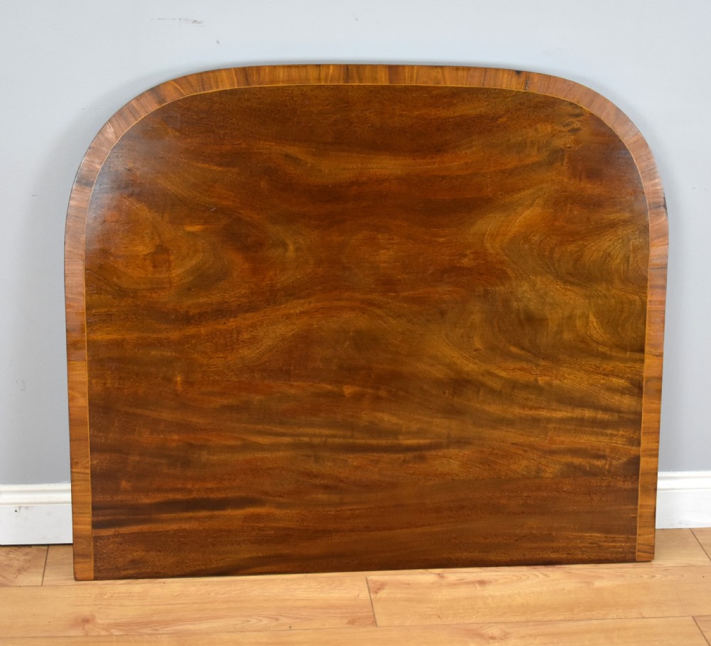 Regency Mahogany Pedestal Dining Table View VI