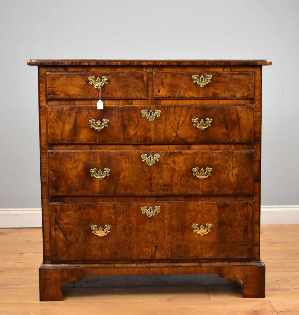 George II Walnut Chest of Drawers View II