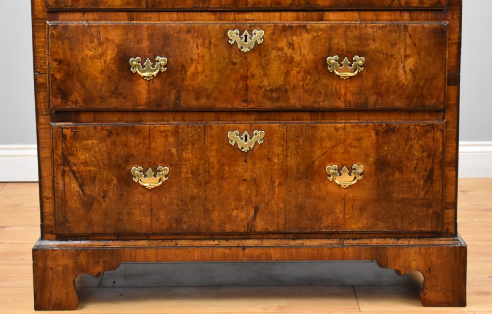 George II Walnut Chest of Drawers View IV
