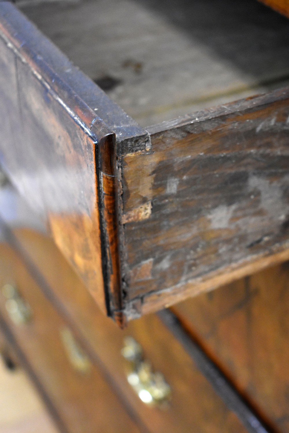 George II Walnut Chest of Drawers View X