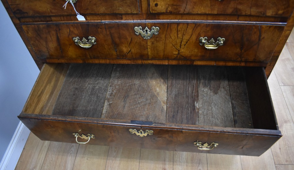 George II Walnut Chest of Drawers View XI