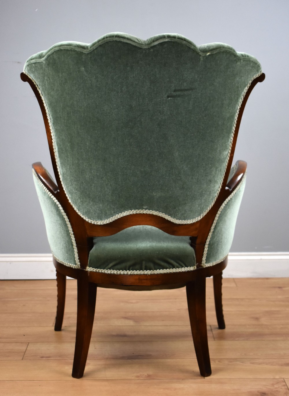 Victorian Mahogany Drawing Room Chair View IV