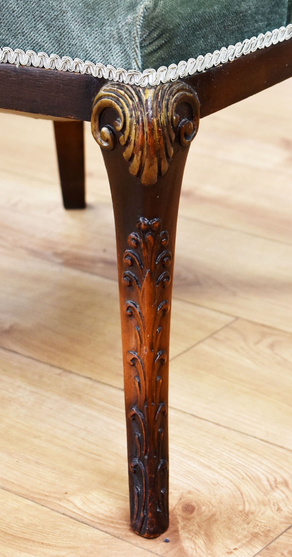 Victorian Mahogany Drawing Room Chair View XIII