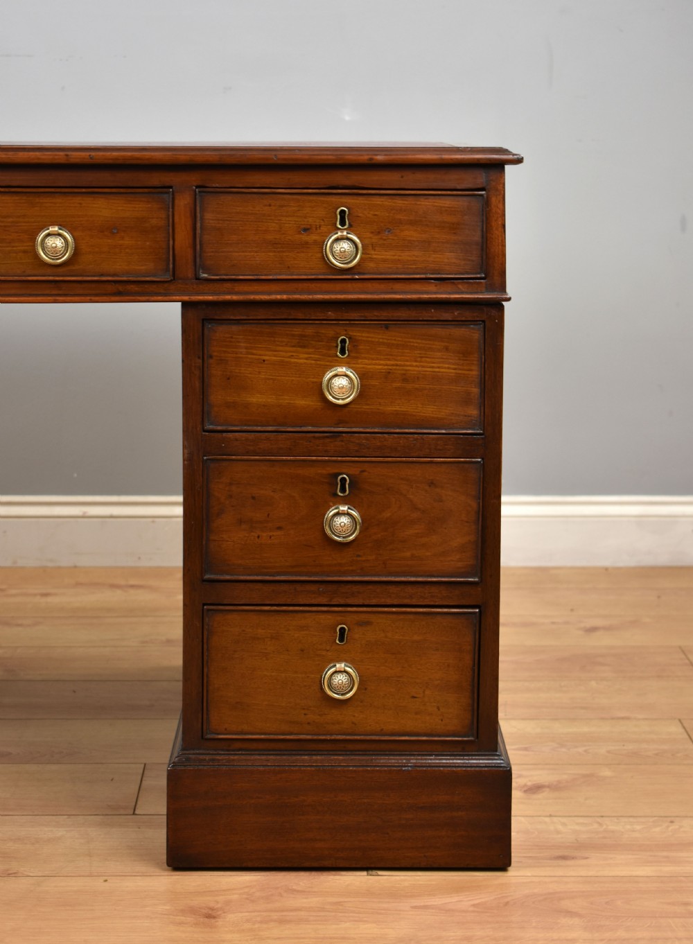 Victorian Mahogany Partners Desk View V