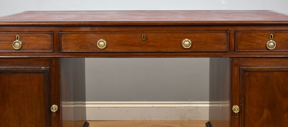 Victorian Mahogany Partners Desk View IX