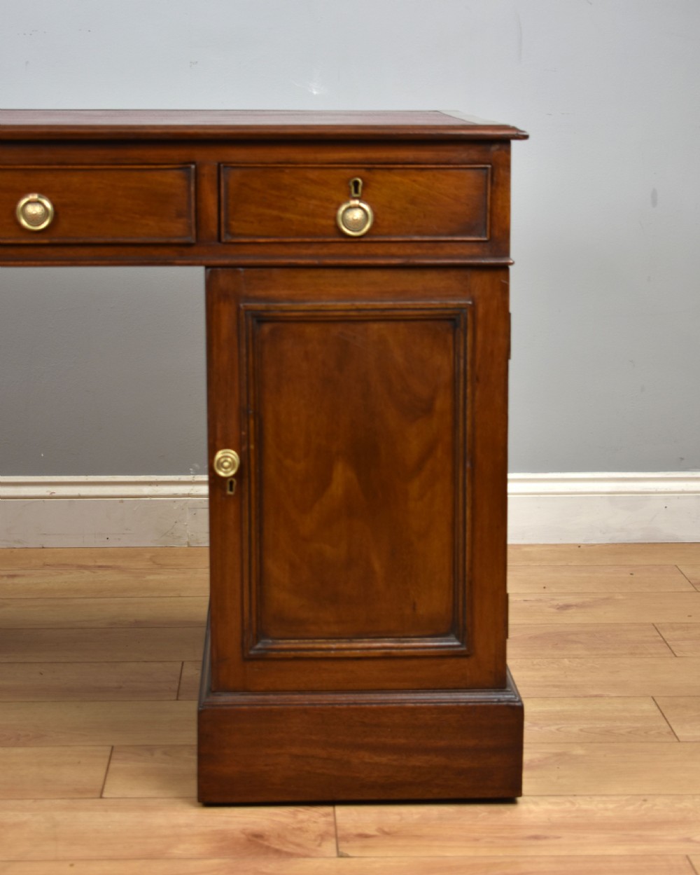 Victorian Mahogany Partners Desk View X