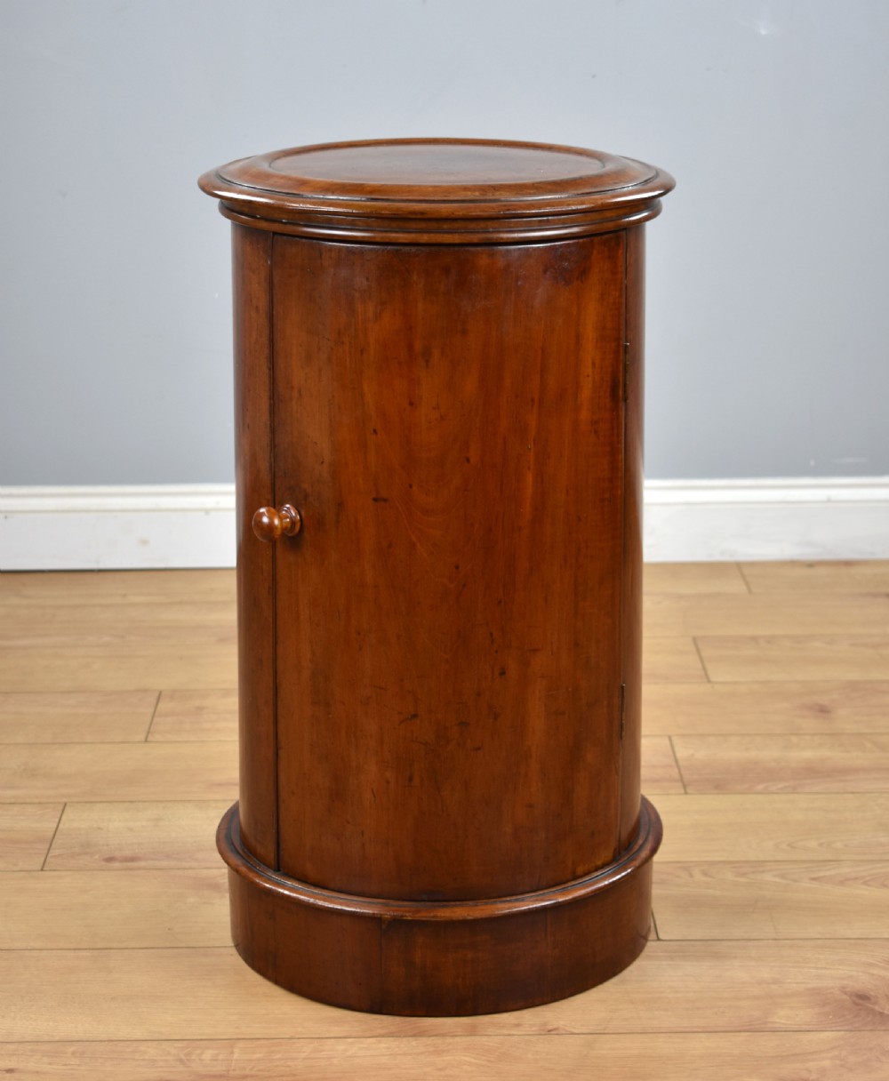 Victorian Mahogany Cylinder Pot Cupboard