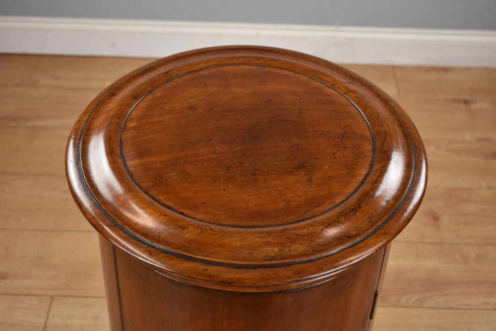 Victorian Mahogany Cylinder Pot Cupboard View IV