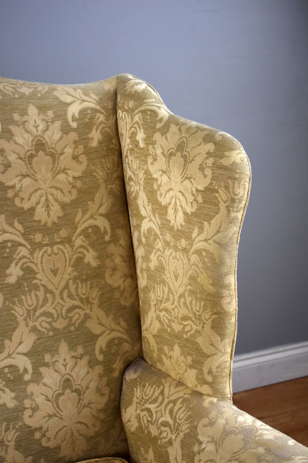 Georgian Style Wing Back Settee View VI