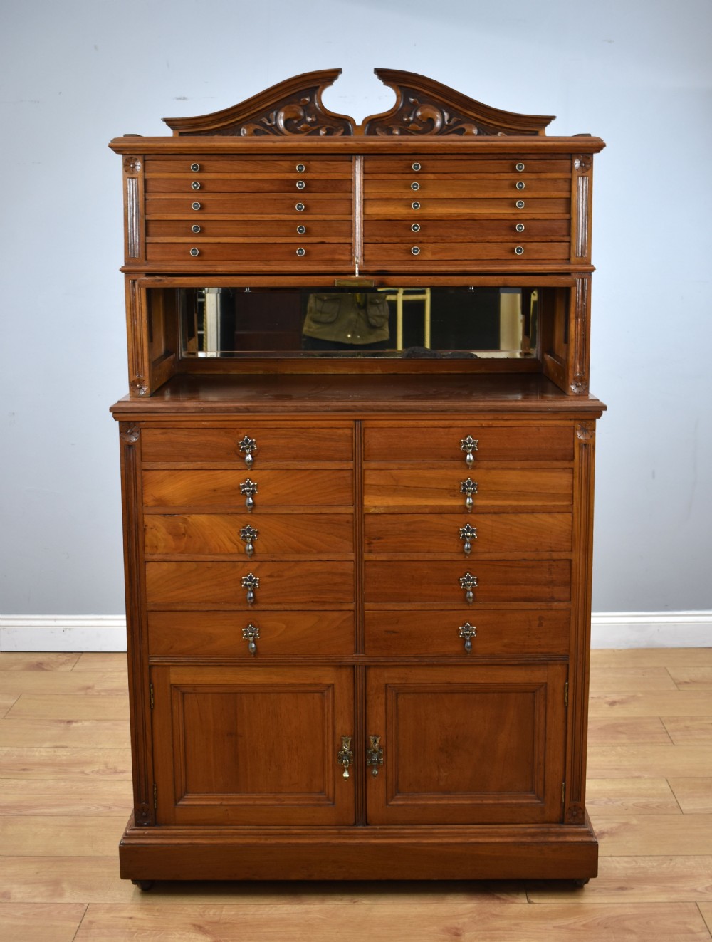 Victorian Walnut Dental Cabinet View XV