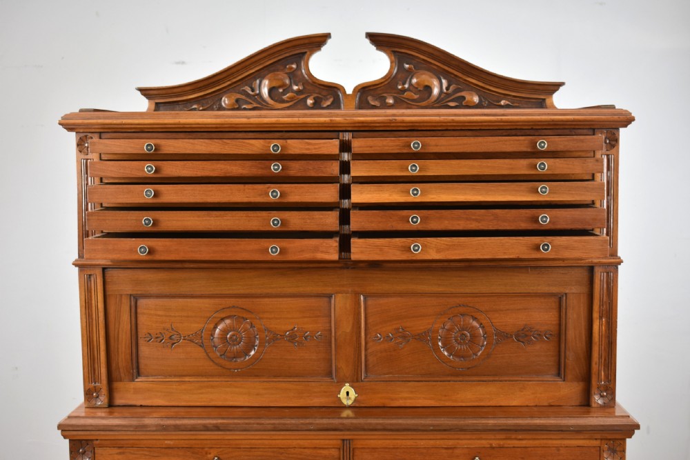 Victorian Walnut Dental Cabinet View XVIII