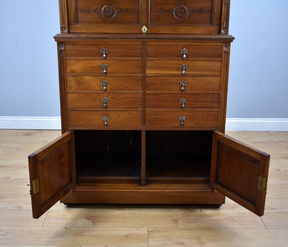 Victorian Walnut Dental Cabinet View XIX
