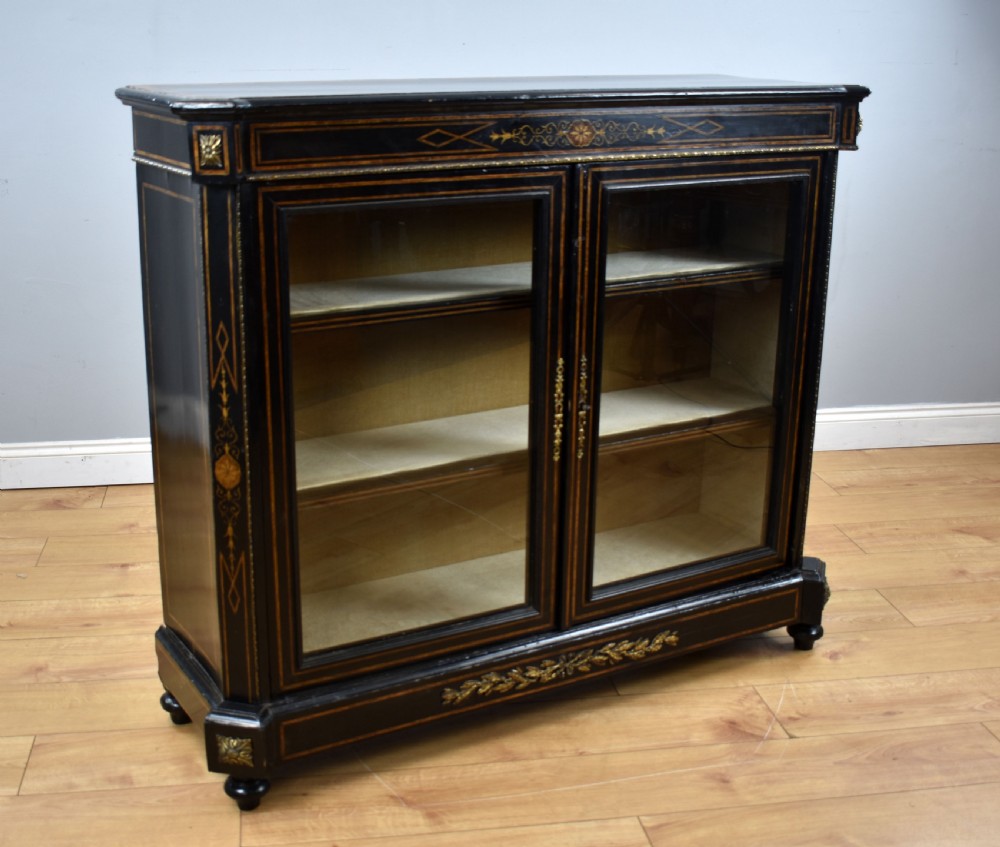 Victorian Ebonised Pier Cabinet