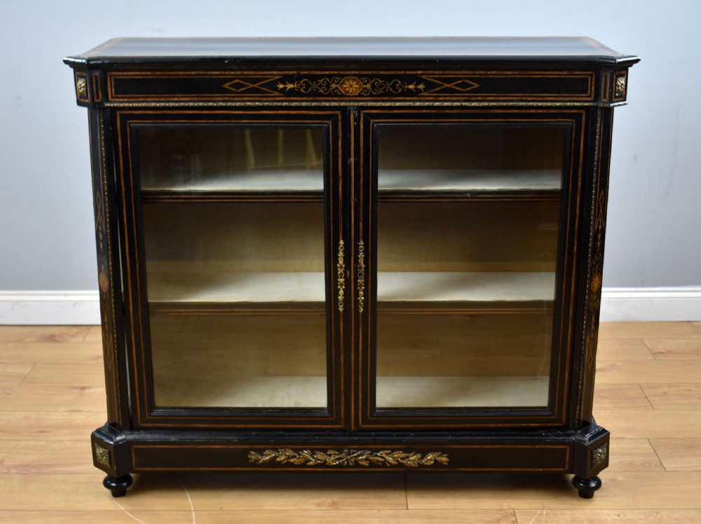 Victorian Ebonised Pier Cabinet View II