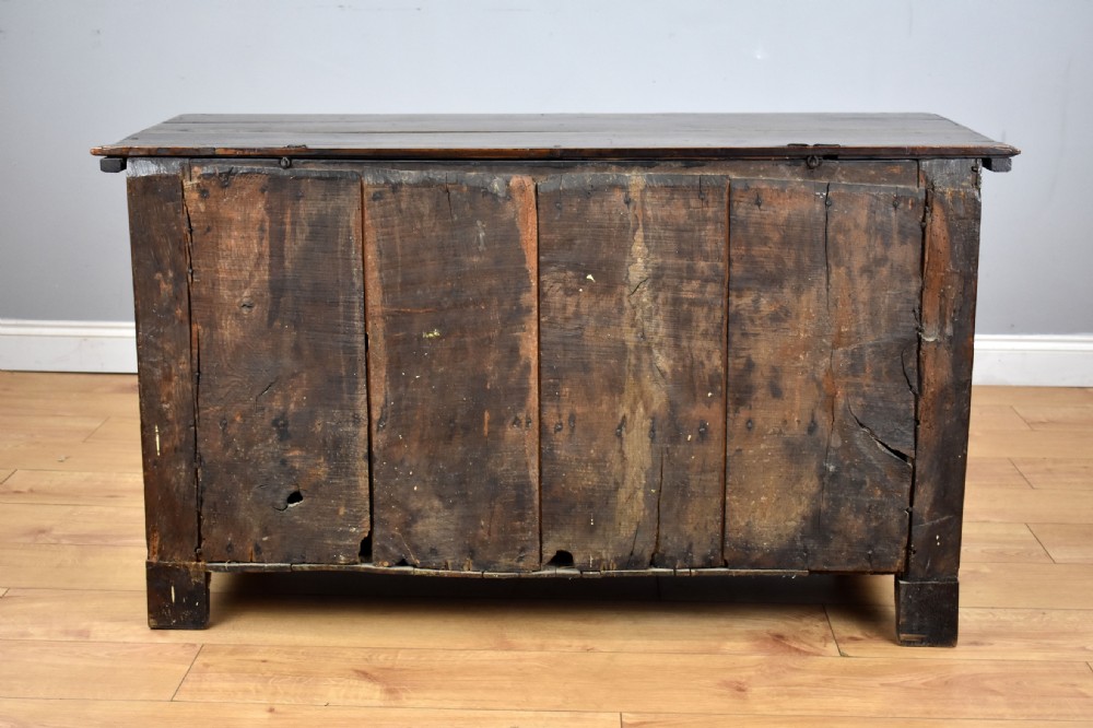 17th Century Carved Oak Coffer View XI