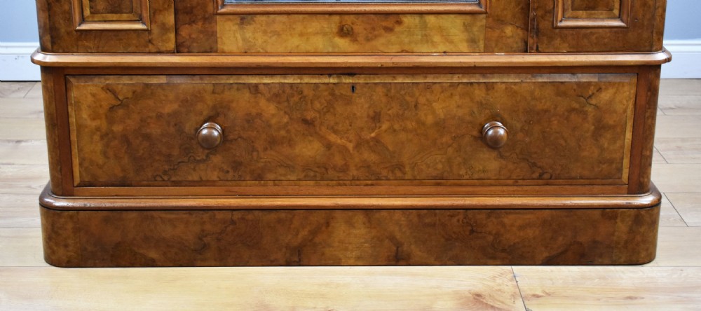 Maple & Co Victorian Burr Walnut Wardrobe View IV