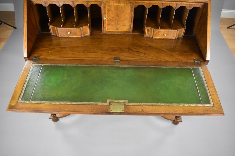 William & Mary Style Walnut Bureau View VI