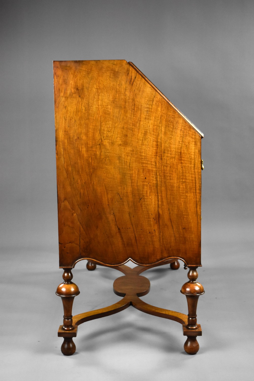 William & Mary Style Walnut Bureau View X