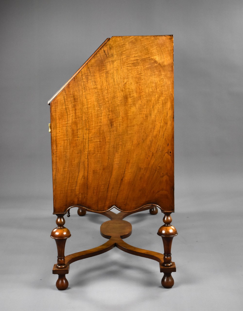 William & Mary Style Walnut Bureau View XI