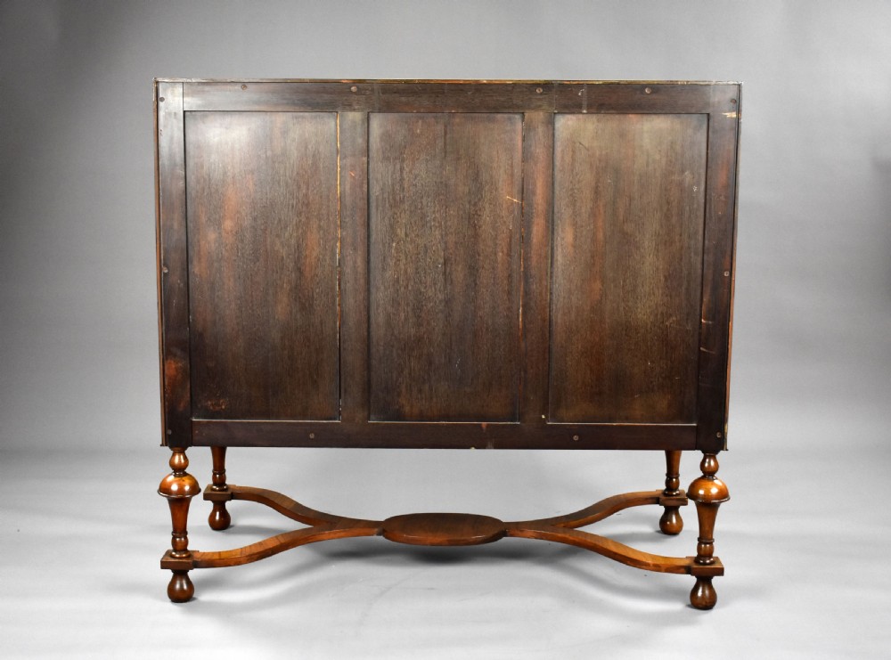 William & Mary Style Walnut Bureau View XII
