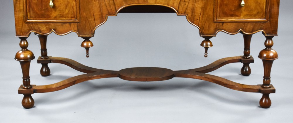 William & Mary Style Walnut Bureau View XIII