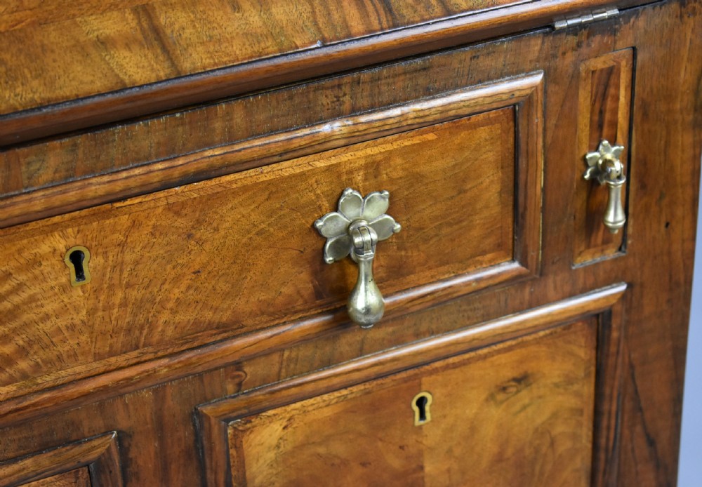 William & Mary Style Walnut Bureau View XVI