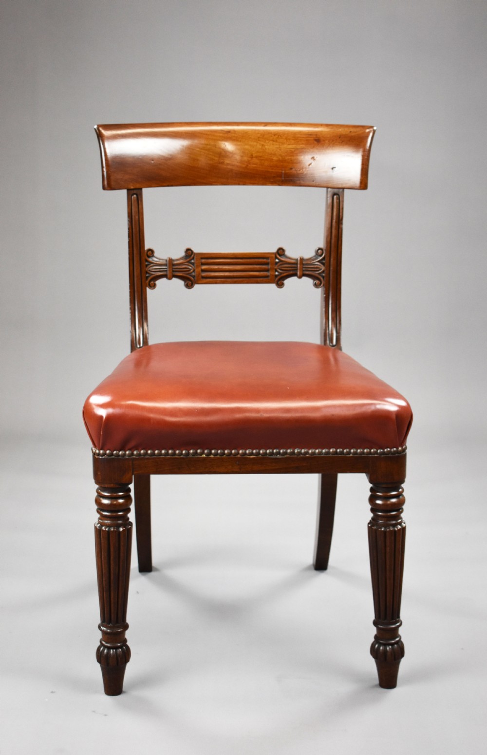 Set of 4 George III Mahogany Dining Chairs View III