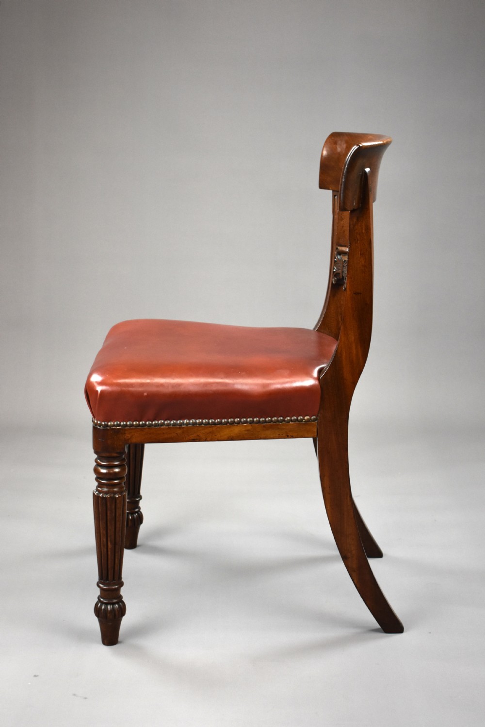Set of 4 George III Mahogany Dining Chairs View VI